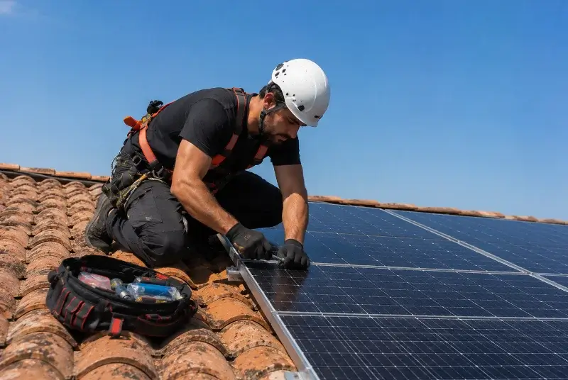 Maintenance et monitoring de panneaux solaires à Bellevigne-en-Layon